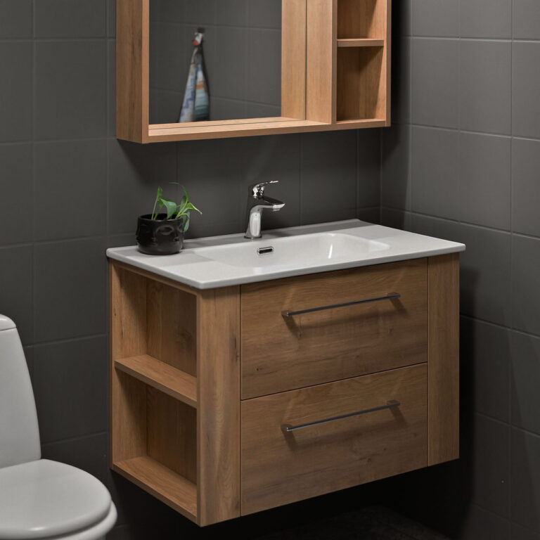 Jak stworzyć zachwycającą czarną łazienkę z drewnem?