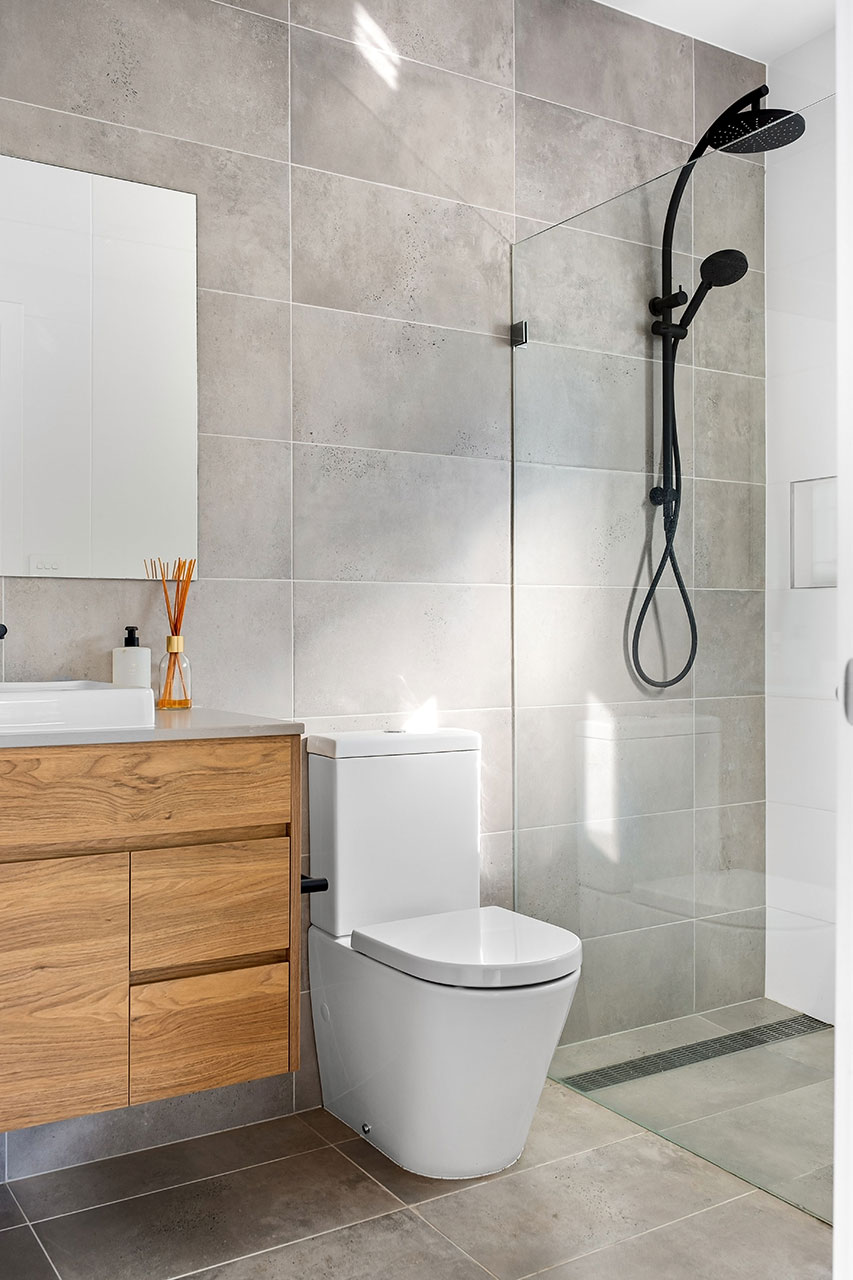 Koniec szyby przy WC